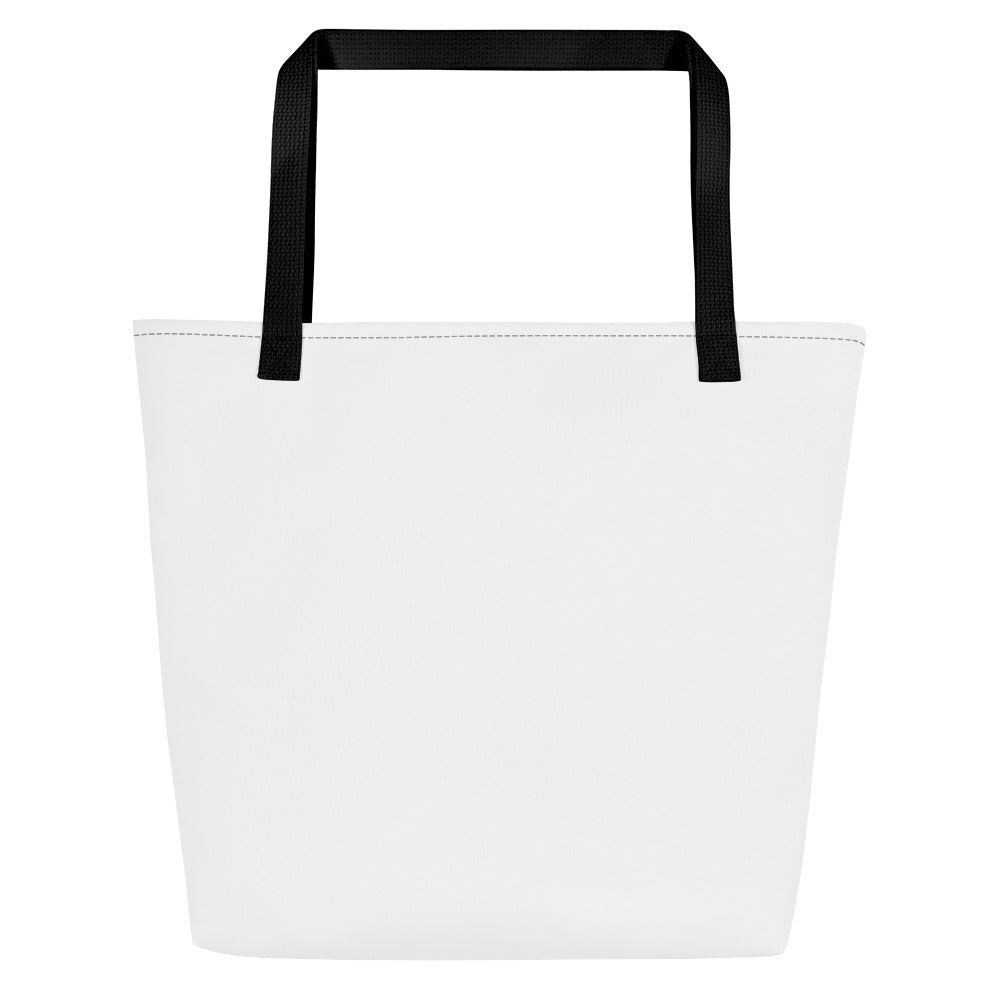 Large Tote Bag 16"x20" White - Sky Ops Classic Logo