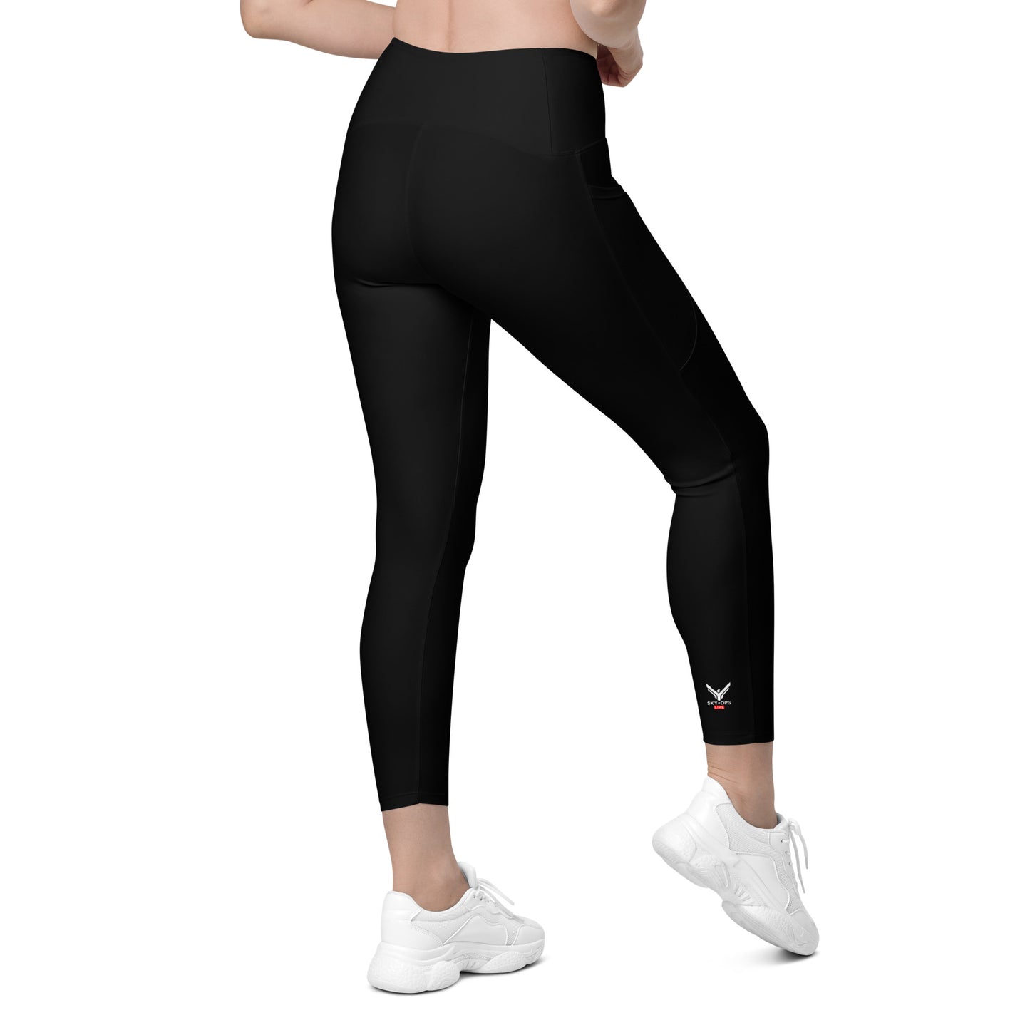 Leggings with Pockets - Sky Ops Live Classic Logo