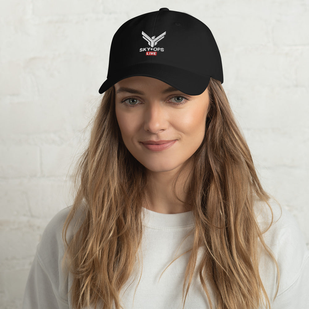 Dad Hat - Sky Ops Live Classic Logo