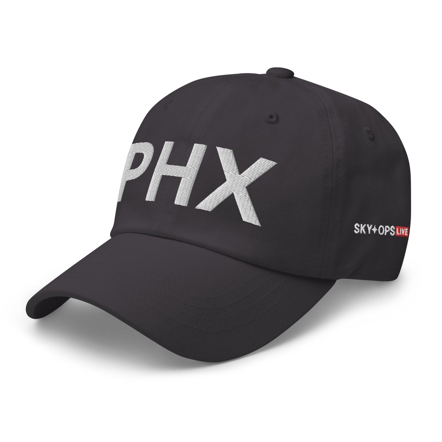 Dad Hat - PHX w/ Sky Ops Live Signature Logo on Left Side