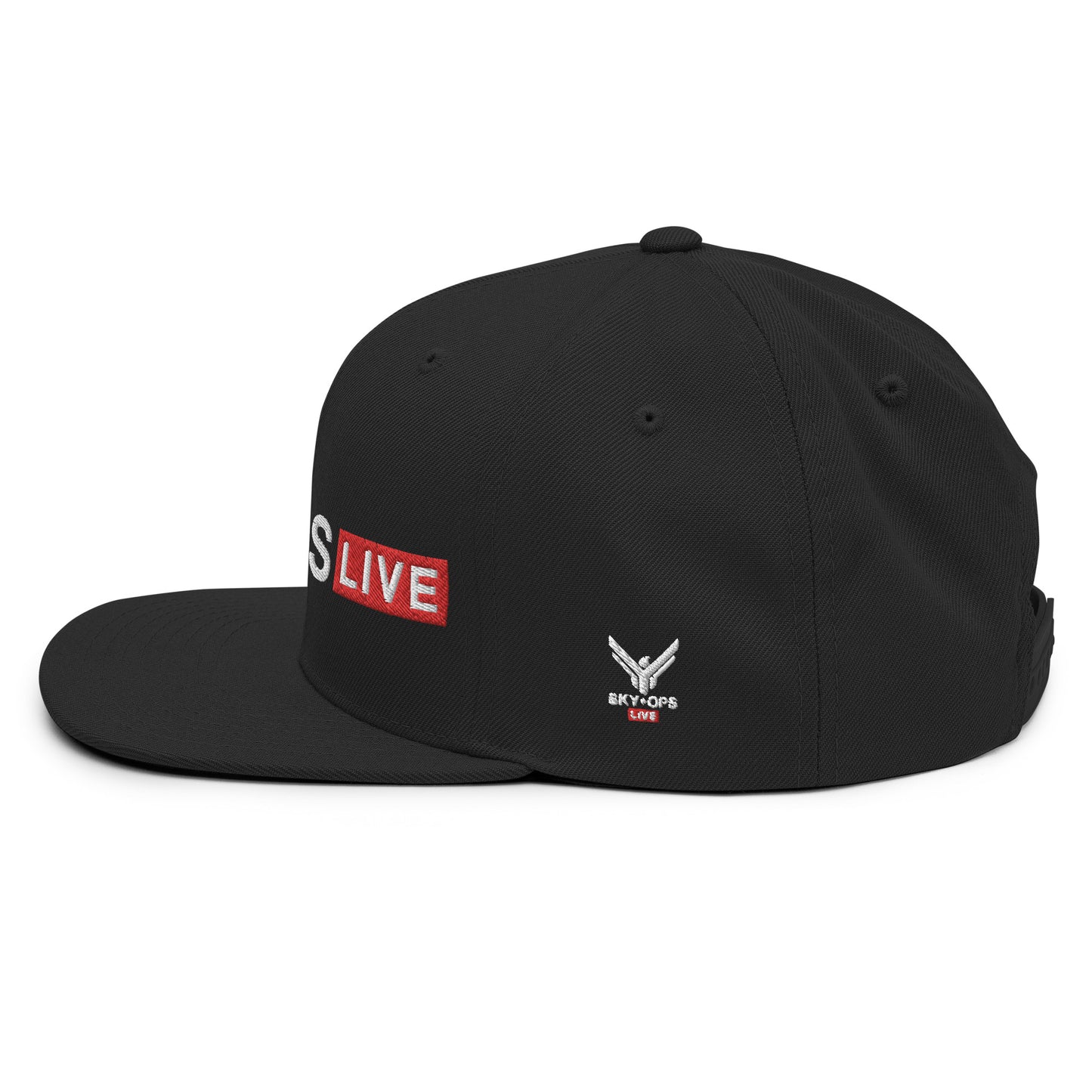 Snapback Hat - Sky Ops Live Signature Logo