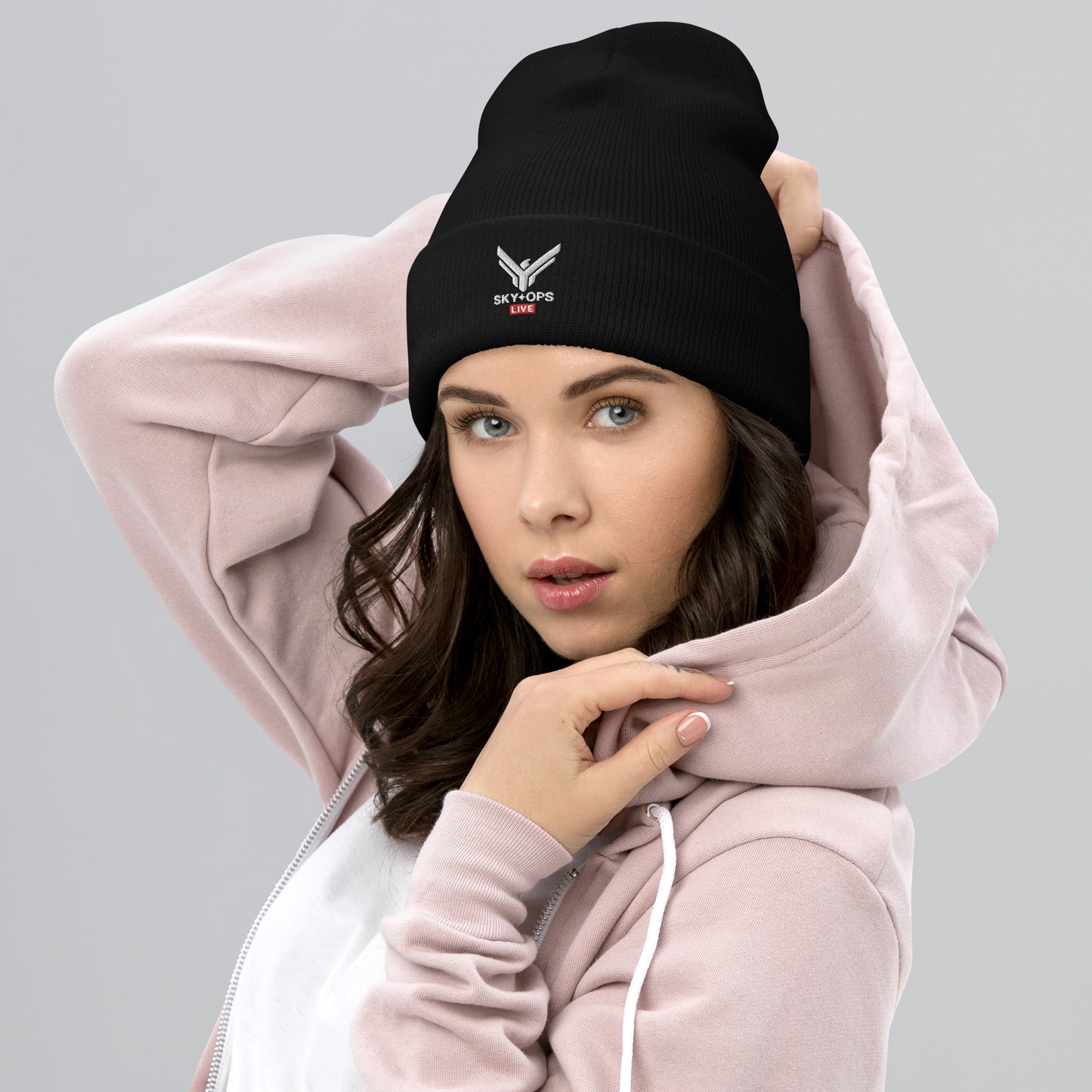 Cuffed Beanie - Sky Ops Live Classic Logo