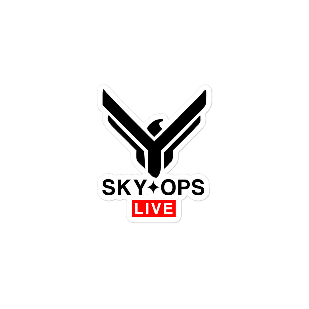 Stickers (Bubble-free) - Sky Ops Live Classic Logo