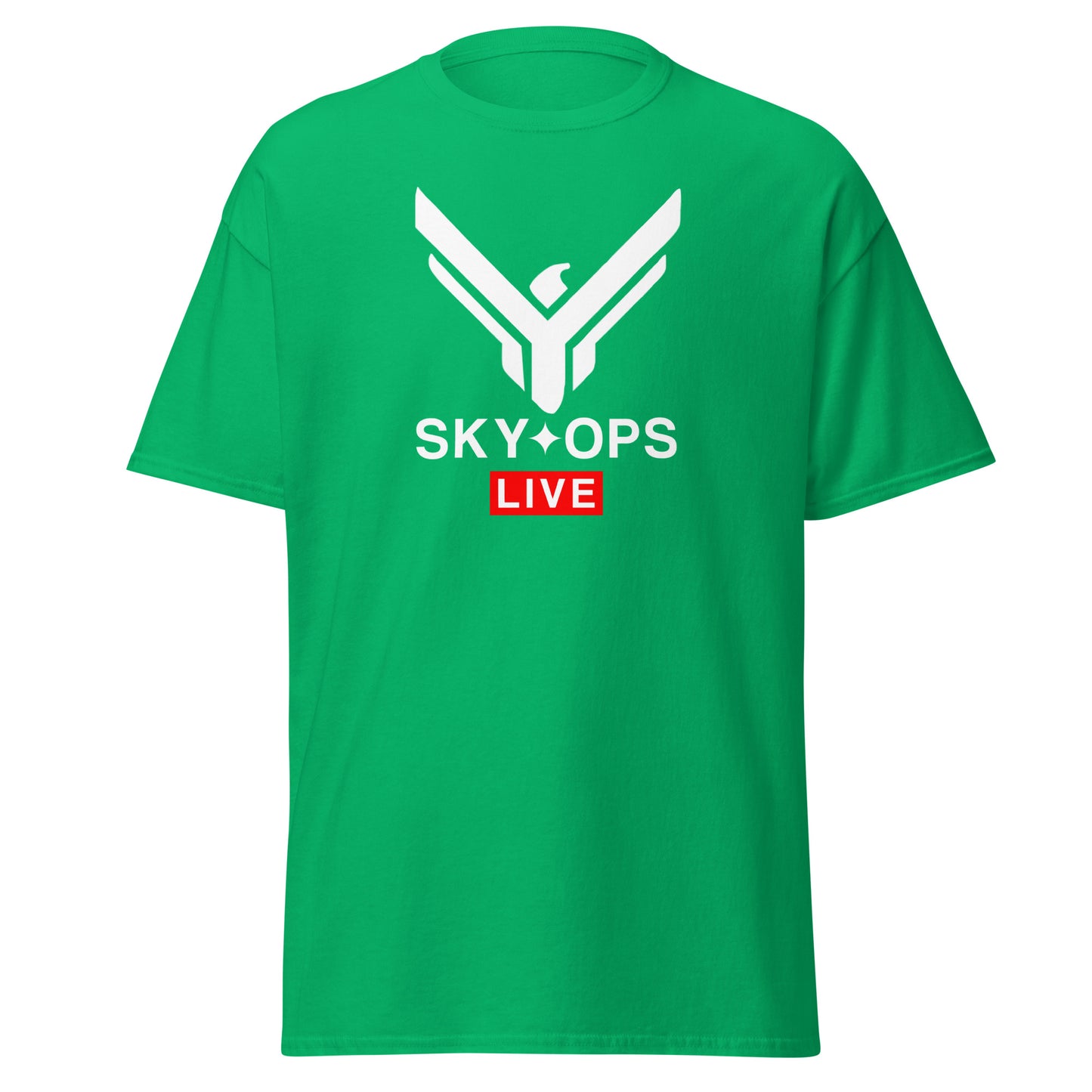 Men's Classic Tee - Sky Ops Live Classic Logo Front