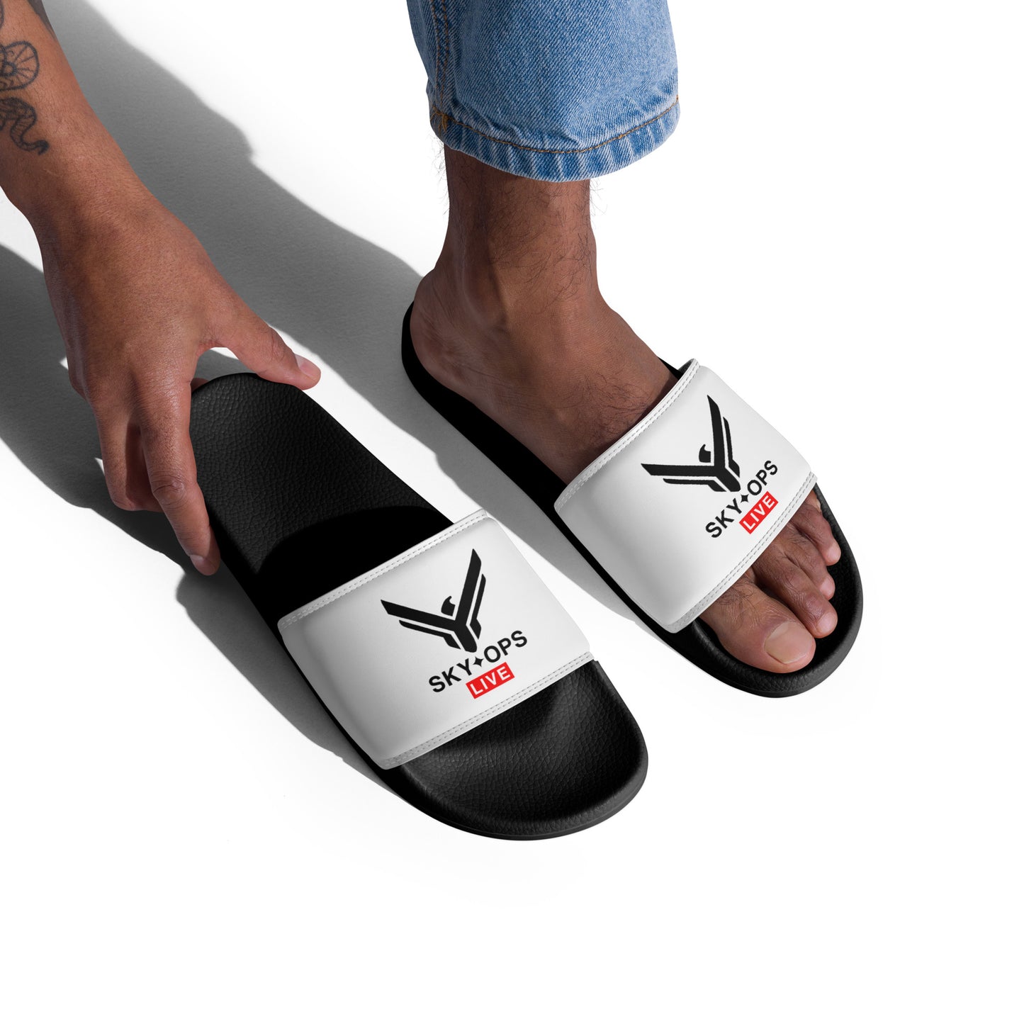 Men’s Slides - Sky Ops Live Classic Logo