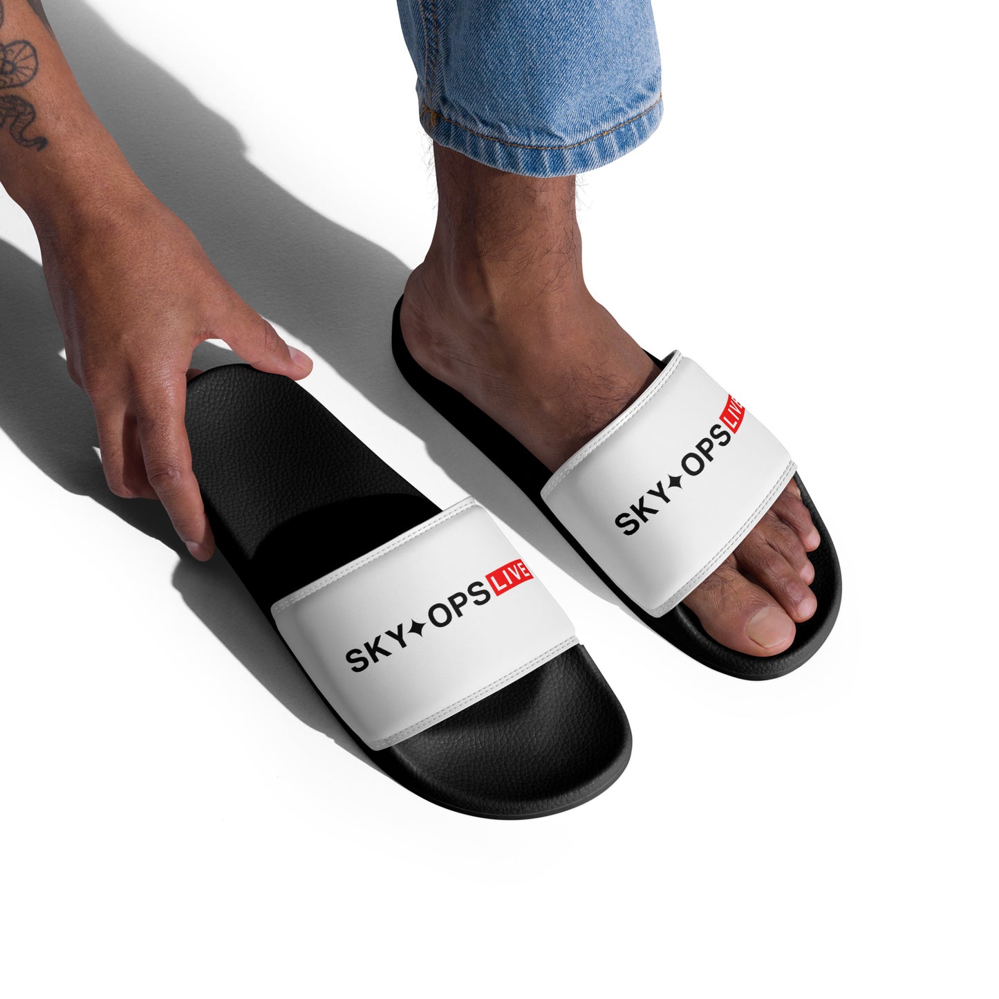 Men’s Slides - Sky Ops Live Signature Logo