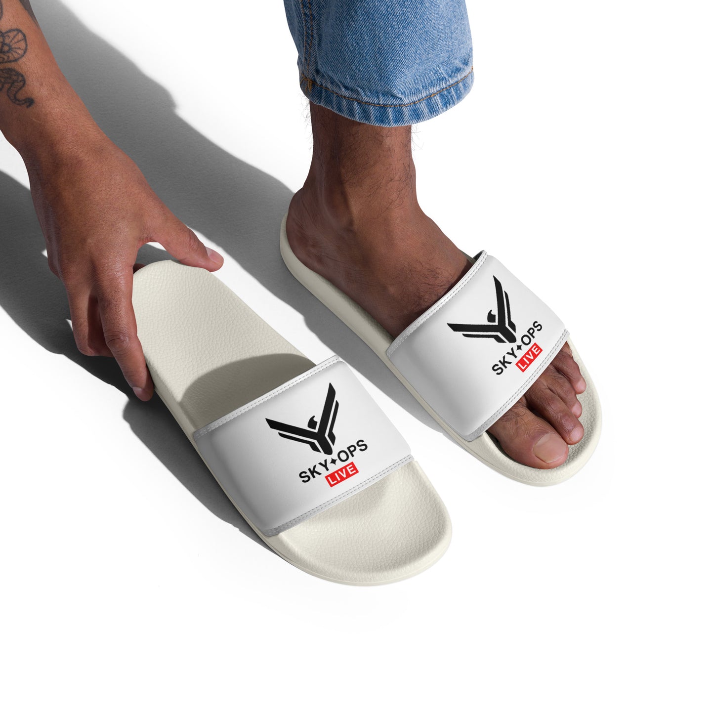 Men’s Slides - Sky Ops Live Classic Logo