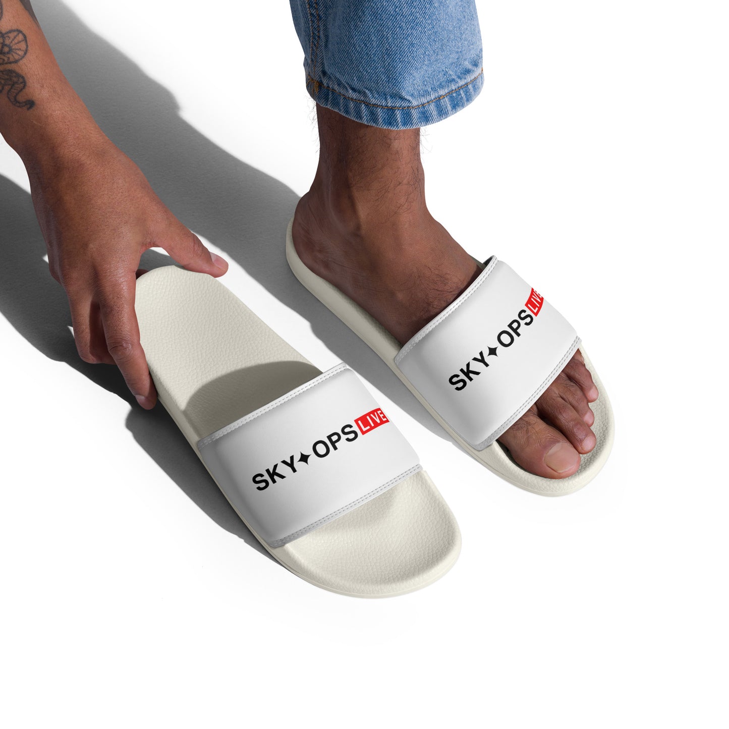 Men’s Slides - Sky Ops Live Signature Logo