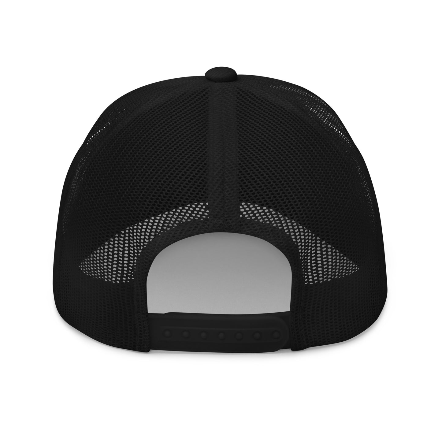 Trucker Cap - Sky Ops Live Custom Logo (Black w/White Embroidery)