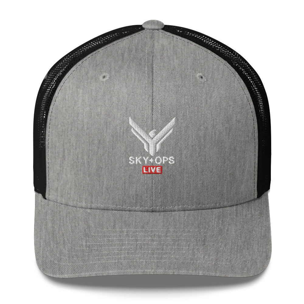 Retro Trucker Cap - Sky Ops Live Classic Logo