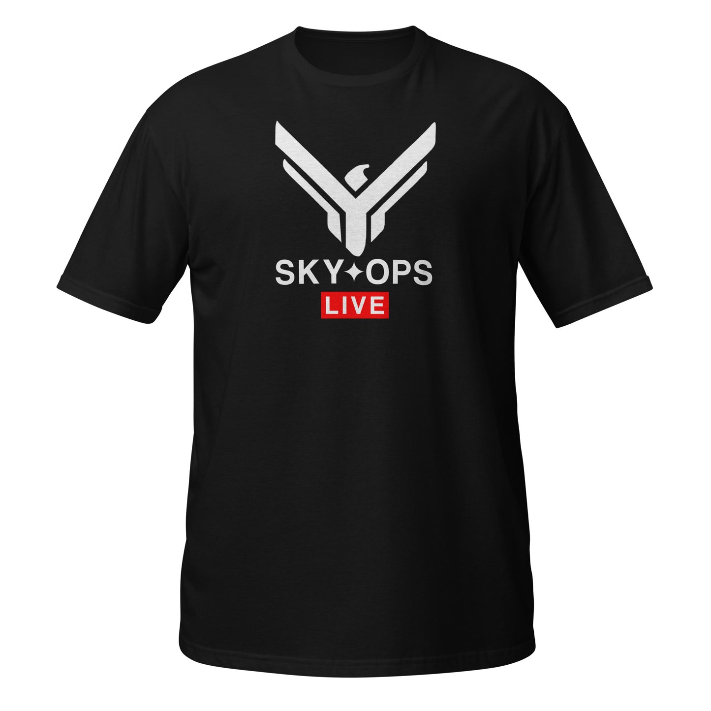 Short-Sleeve Unisex T-Shirt - Sky Ops Live Classic Logo Front