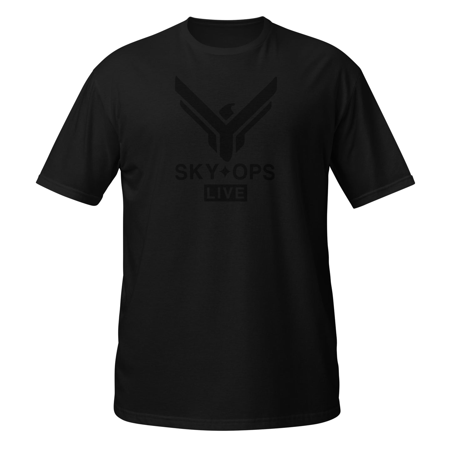 Short-Sleeve Unisex T-Shirt - “Ghost” Sky Ops Live Classic Logo Front