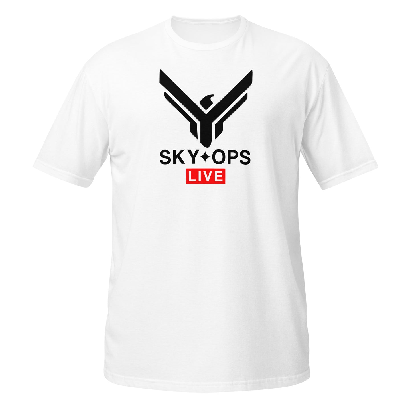 Short-Sleeve Unisex T-Shirt - Sky Ops Live Classic Logo Front