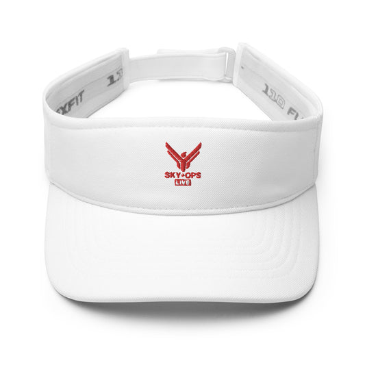 Visor - Classic Logo in Thunderbird Red