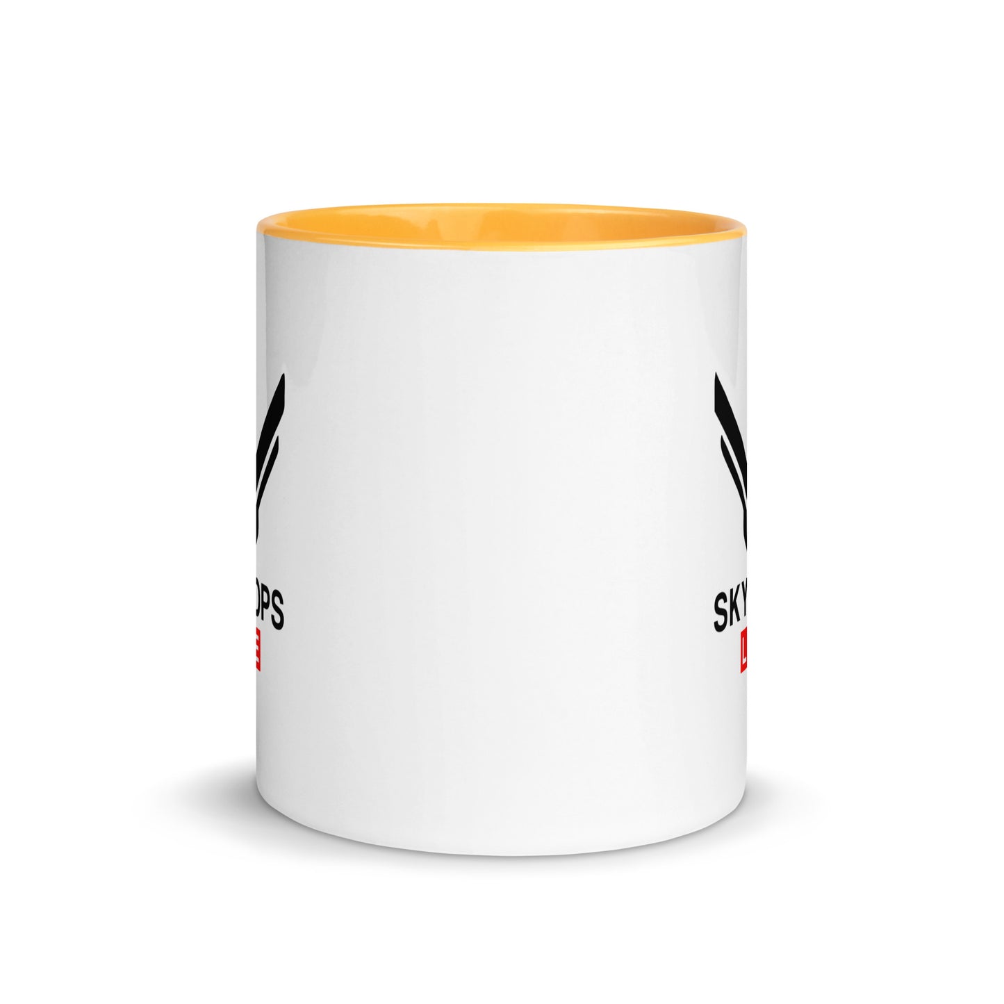 Mug with Color Inside - Sky Ops Live Classic Logo