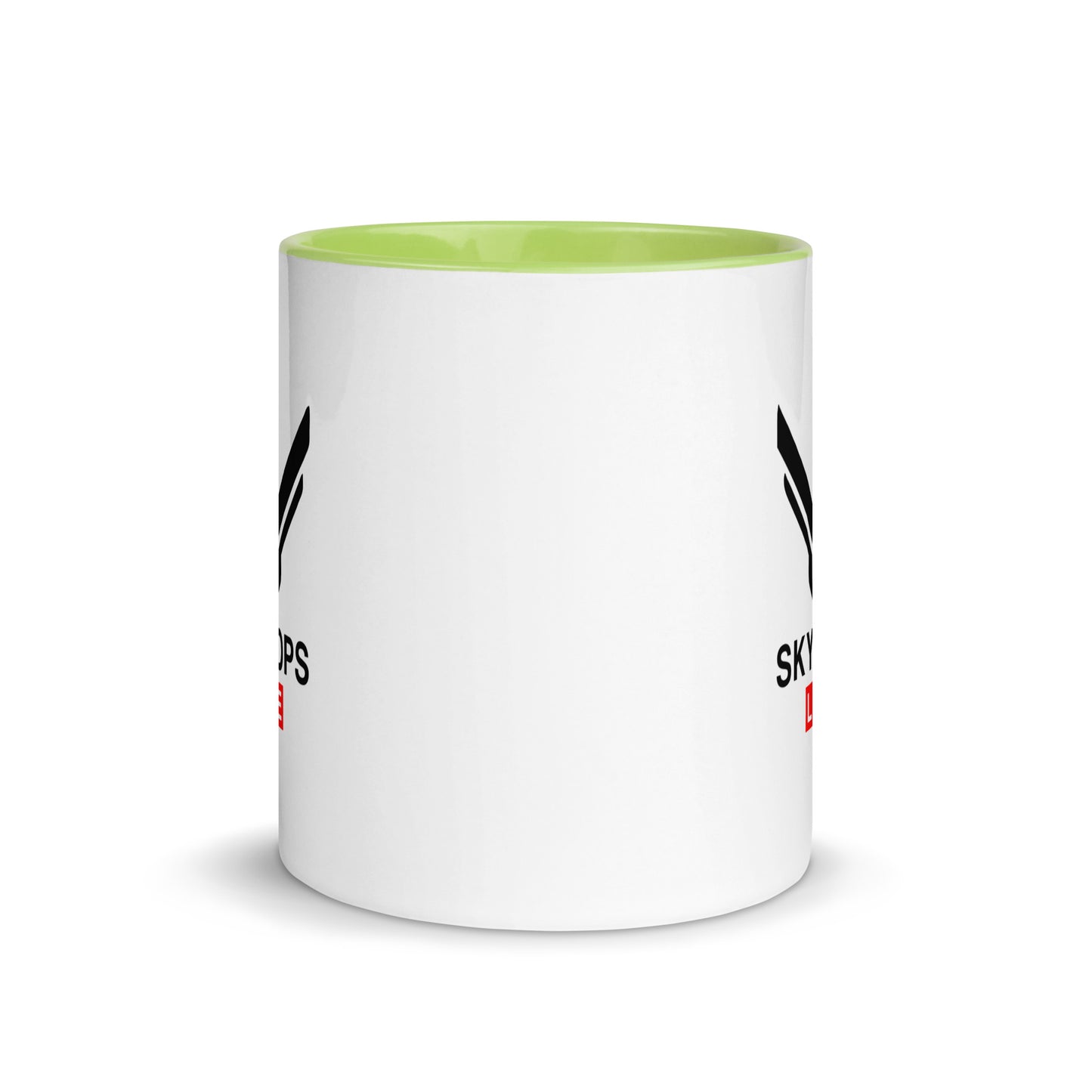 Mug with Color Inside - Sky Ops Live Classic Logo