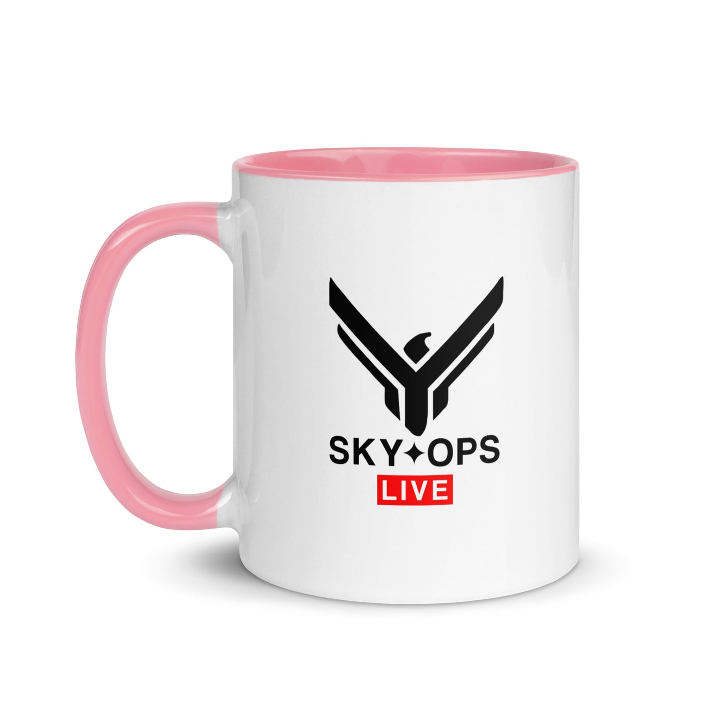 Mug with Color Inside - Sky Ops Live Classic Logo