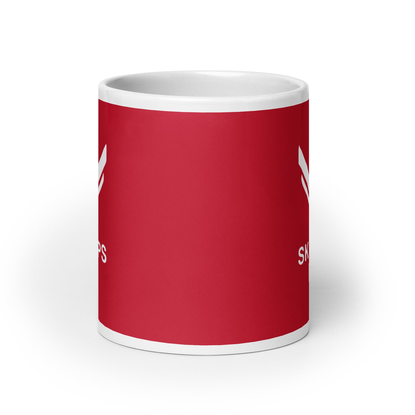 Red & White Mug - Sky Ops Live Classic Logo